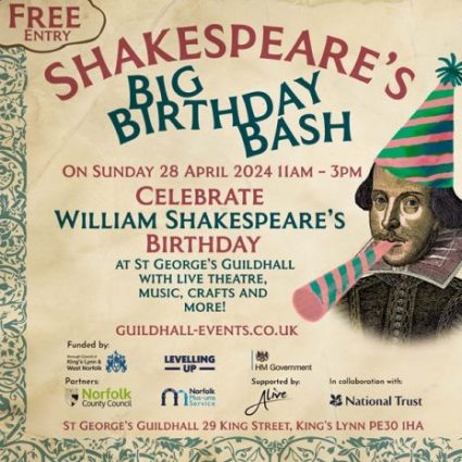 Shakespeare’s Big Birthday Bash