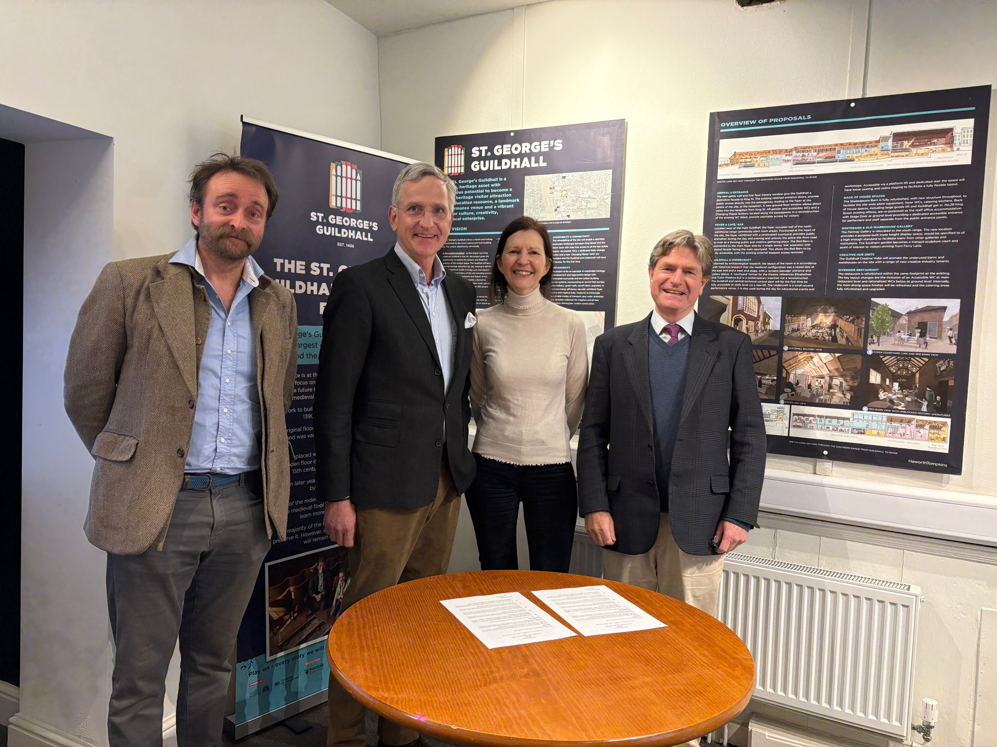 St George’s Guildhall Charity receives 1 Million Euro donation